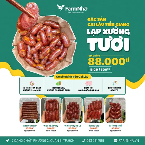 Tổng Hợp Đặc Sản Lạp Xưởng Nổi Tiếng Việt Nam: Top 7+ Loại Miền Tây - Tây Bắc, Phân Biệt Tươi Khô & Bí Quyết Chọn Mua Chuẩn Vị