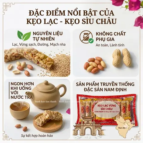 Kẹo Lạc Là Đặc Sản Của Tỉnh Nào? Top 5 Vùng Làm Nổi Tiếng & Bí Quyết Chọn Mua Chuẩn Vị